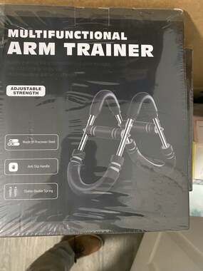 Twister Arm Trainer, Adjustable Power U Shaped Arm Trainer Bar for Men, 60-100lb